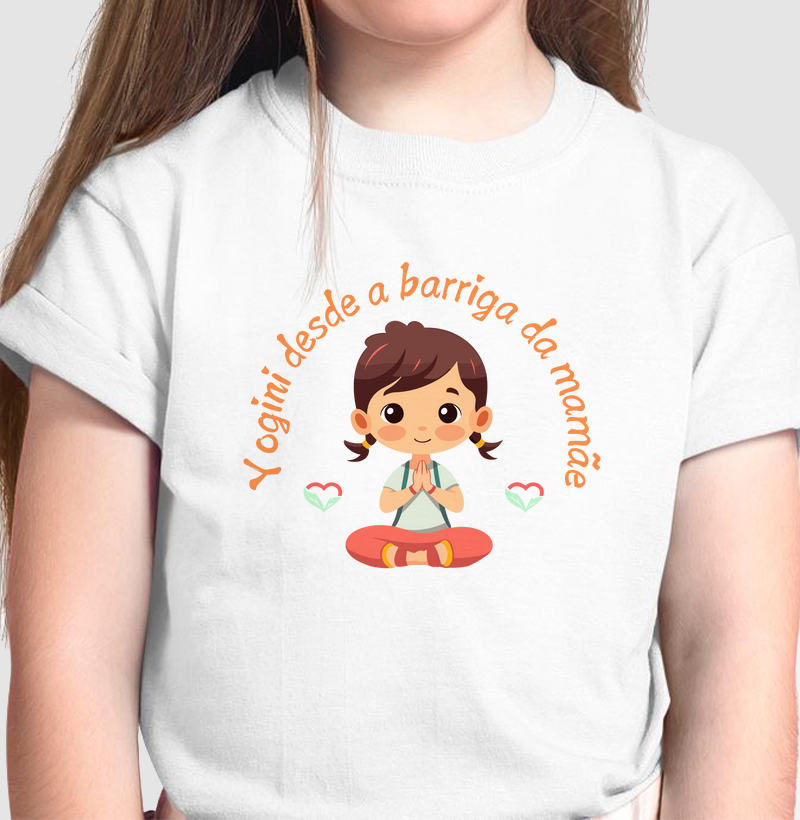 Yogini desde a barriga da mamãe 