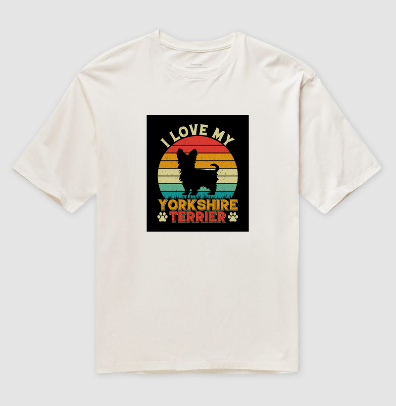 Camiseta Yorkshire Retrô