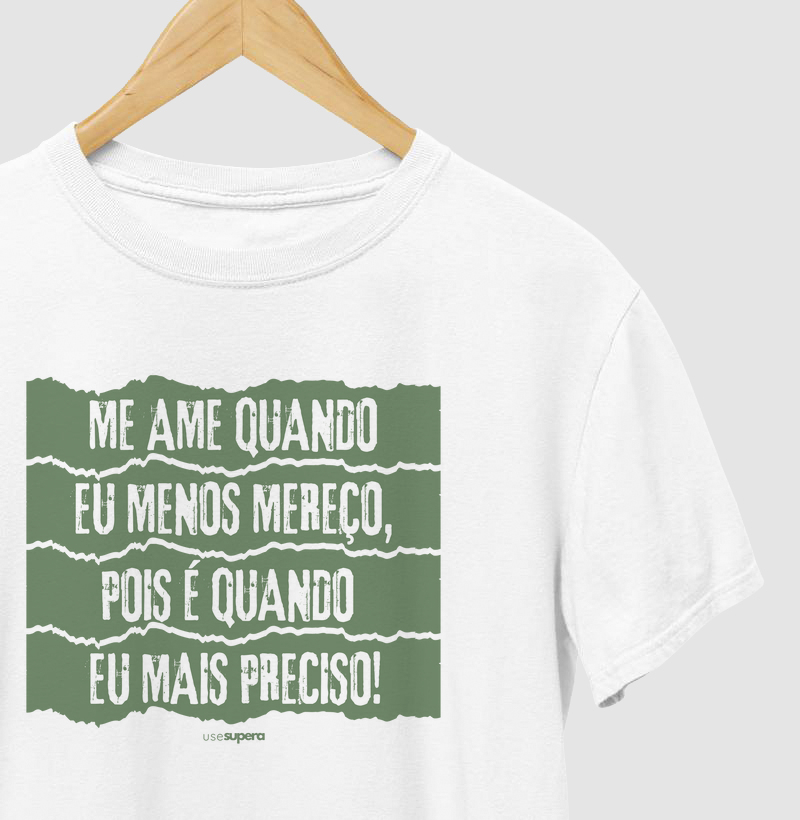 Camiseta "Me ame"