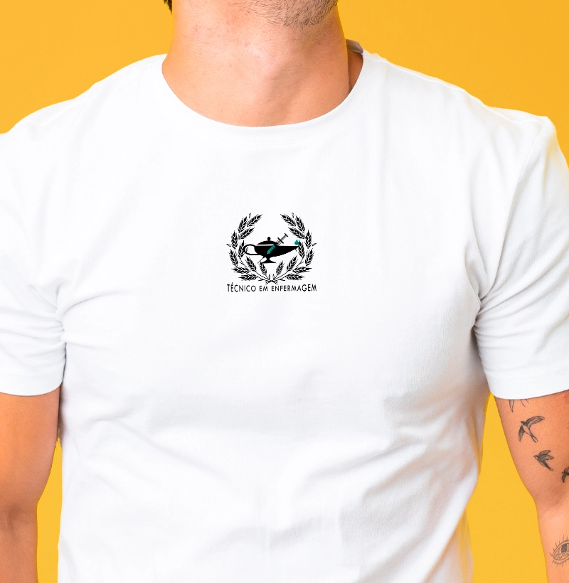 Camiseta Técnico em Enfermagem Premium Láurea - masculina