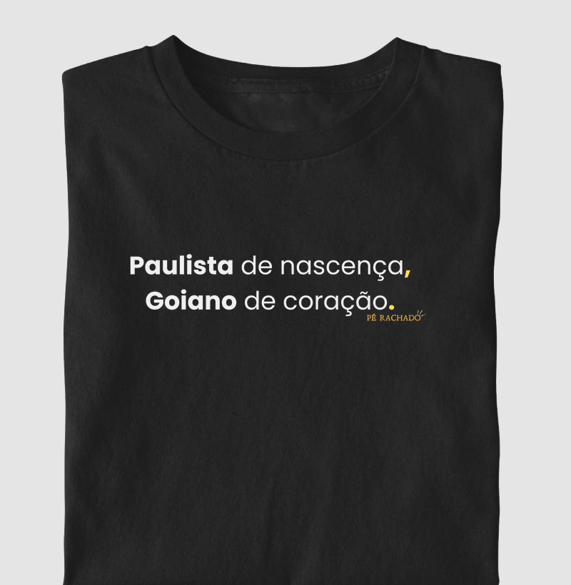 Paulista de Nascença, Goiano de Coração