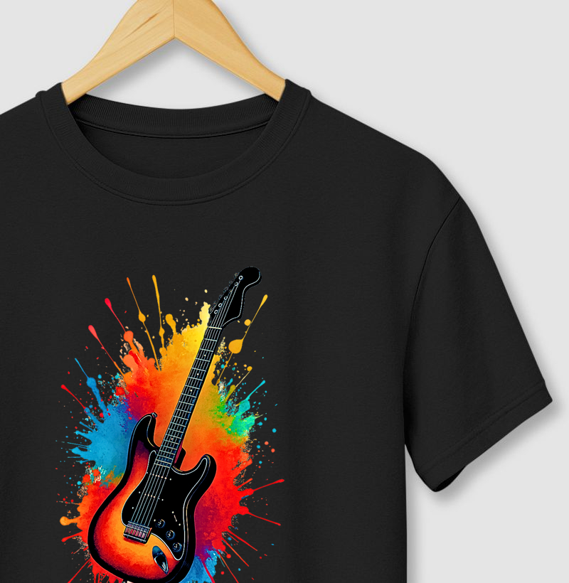 Camisa para Guitarrista – Alma do Rock