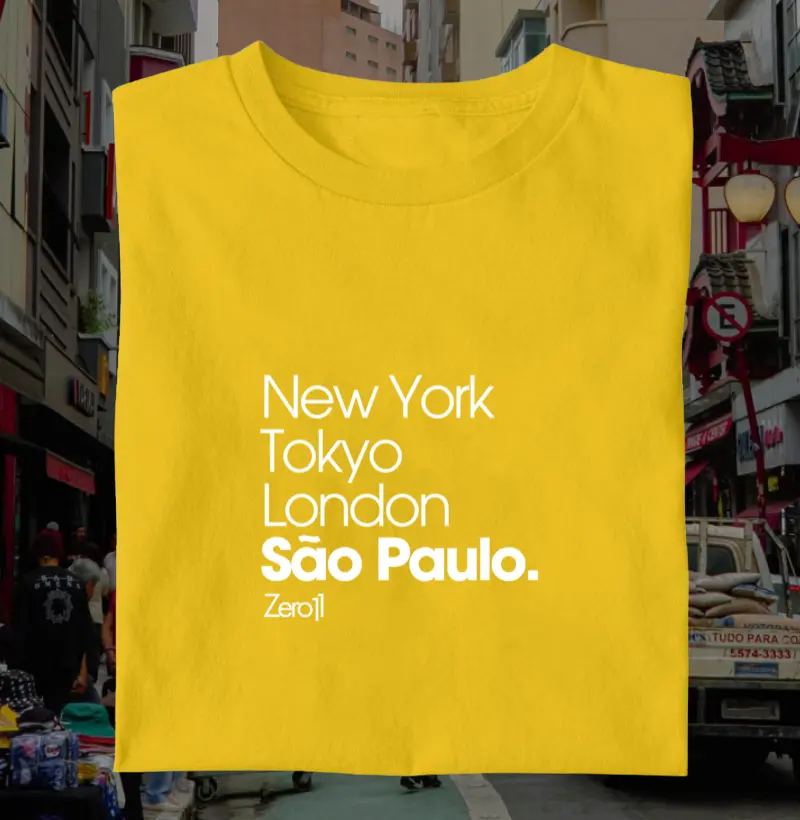 New York, Tokyo, London e São Paulo