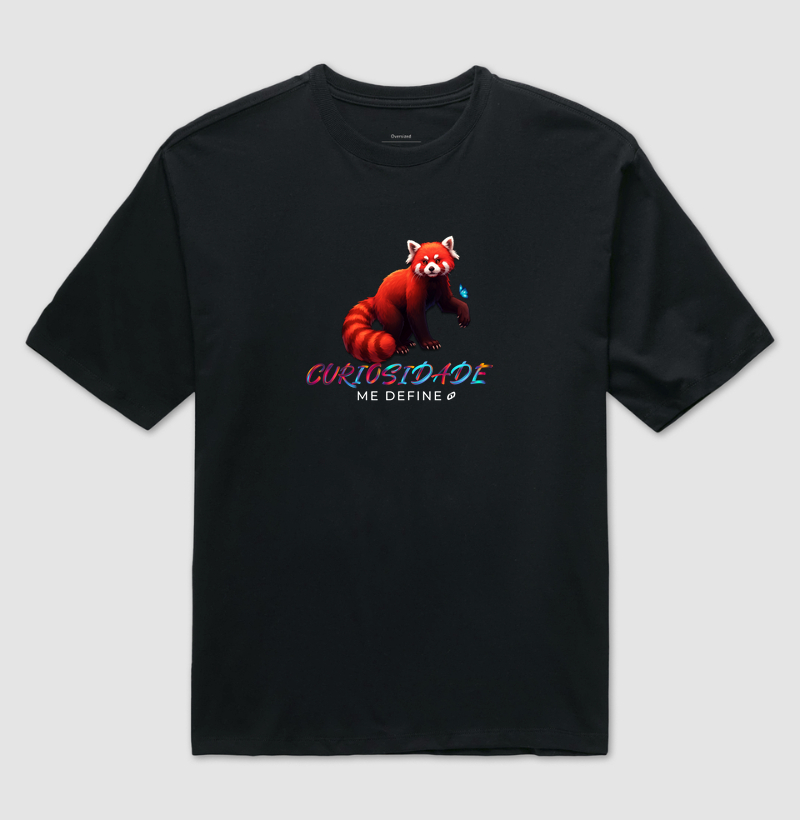 Panda-Vermelho - "CURIOSIDADE ME DEFINE"