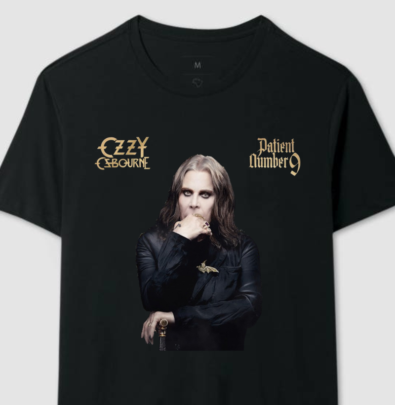 Camiseta Ozzy Osbourne - Patient Number 9