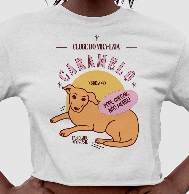 Cropped Clube do Vira-Lata