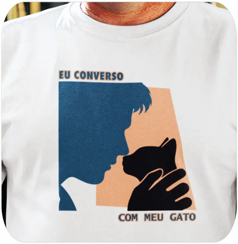 EU CONVERSO COM MEU GATO MASC.
