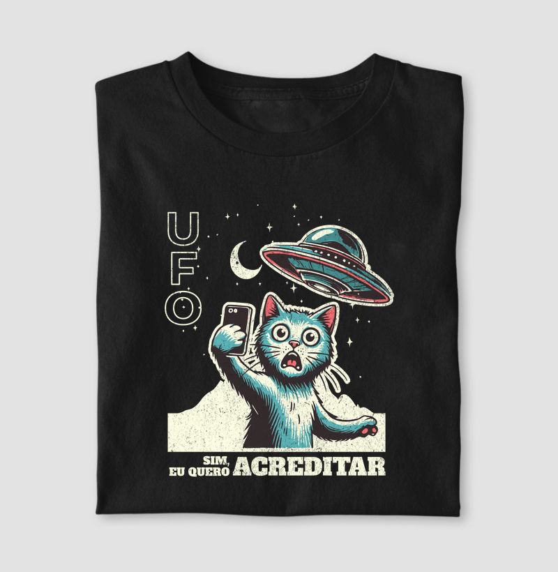 Sim Eu Quero Acreditar - Camiseta