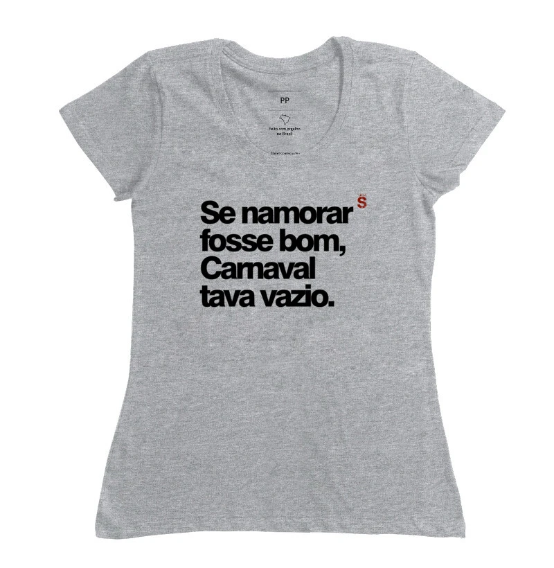 Se namorar fosse bom Carnaval tava vazio