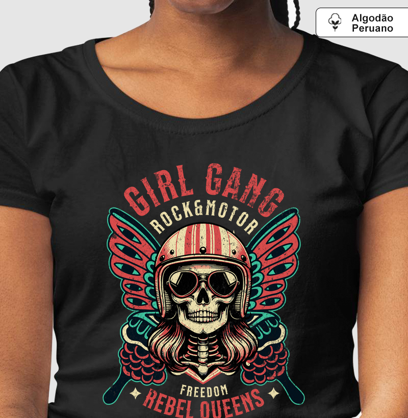Rebel Queens - Girl Gang - Skull