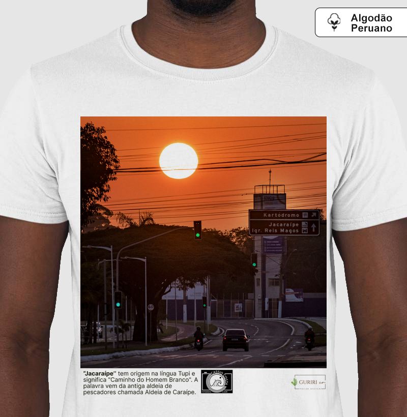 Camiseta Algodão Peruano - COLAB - Jacareípe - by Cássio Fotografia