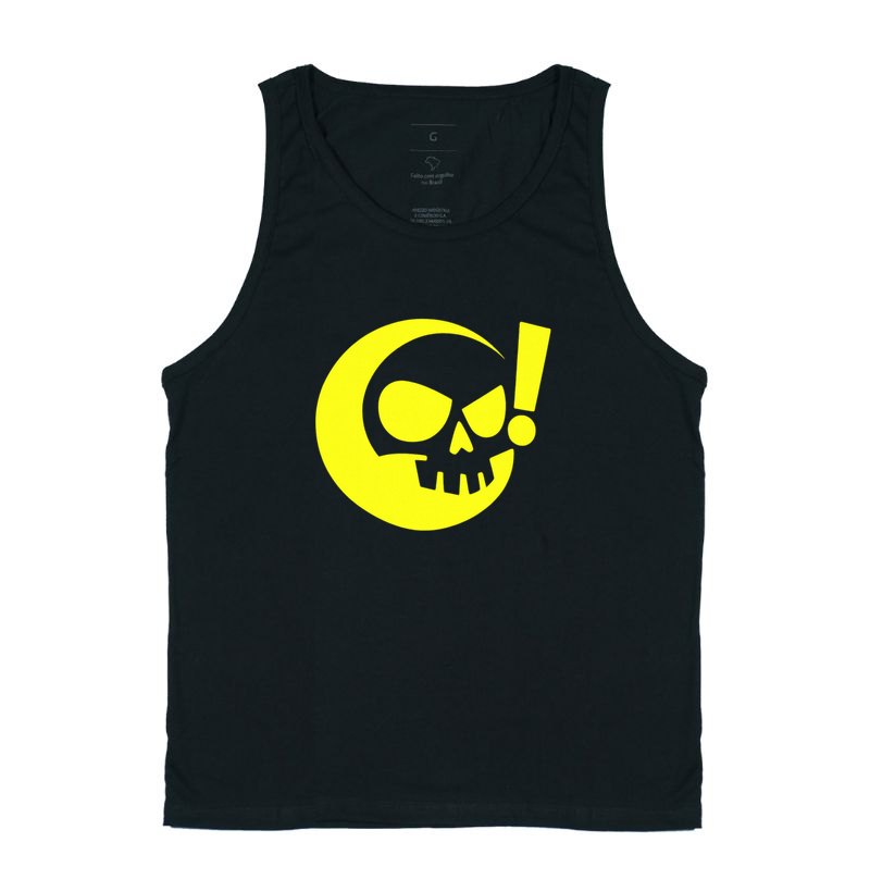 Neon Yellow Skull Mark