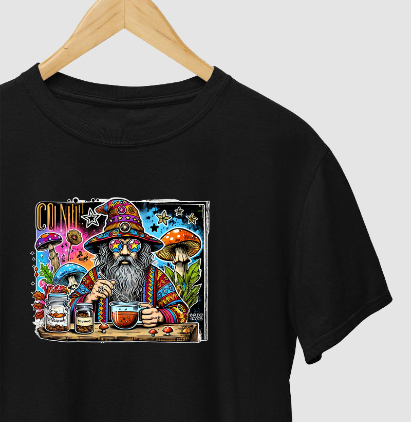 Camiseta Quero Chá de Cogumelo