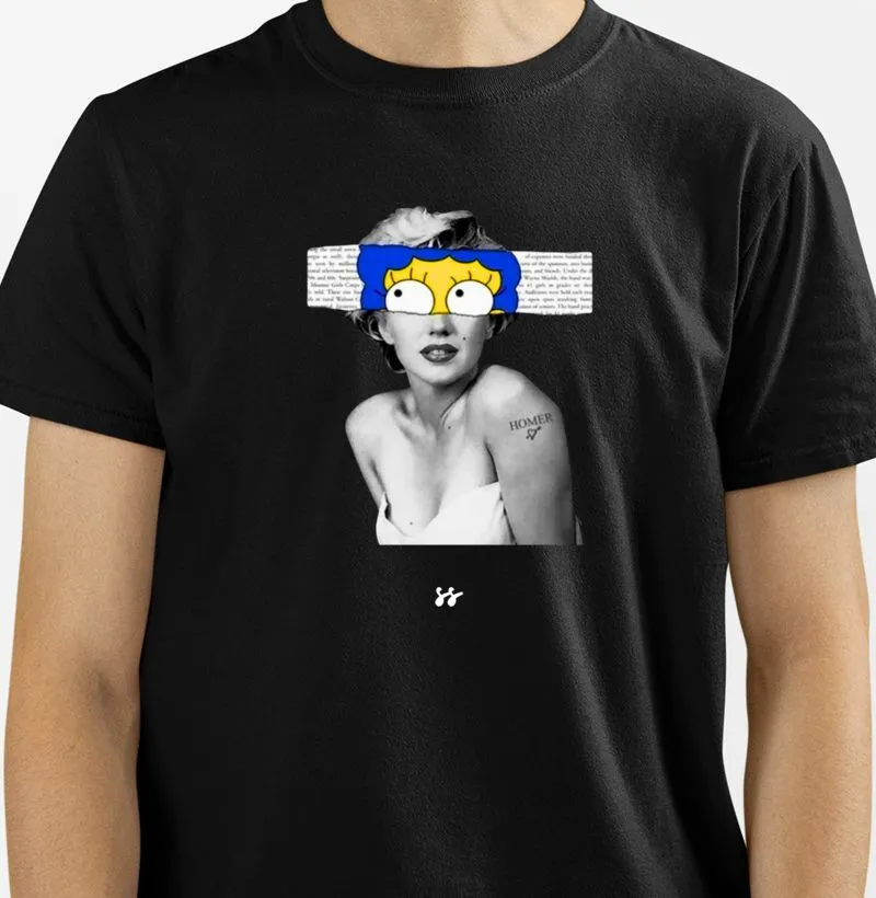 Camiseta T-shirt “Marilyn Simpson”