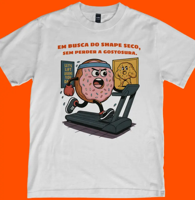 Em busca do shape seco, sem perder a gostosura. 