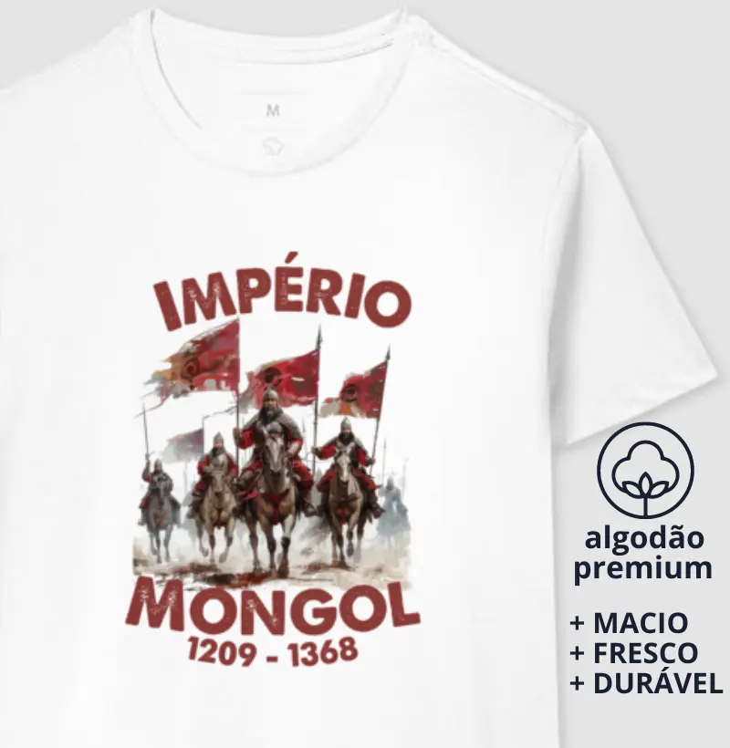 Camiseta Império Mongol