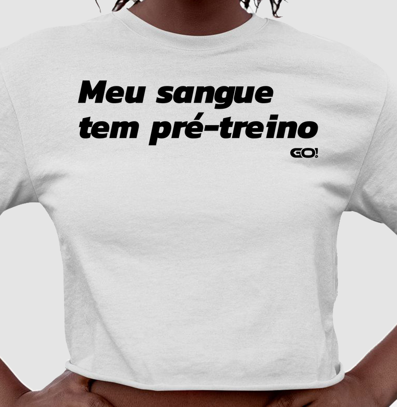Meu sangue tem pré treino