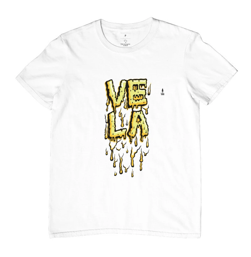 Camiseta Vela skate : Fire Vela skateboards 3