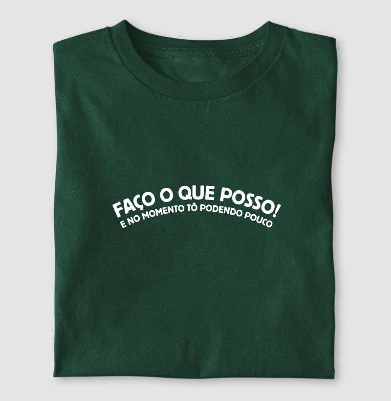 Faço o que posso