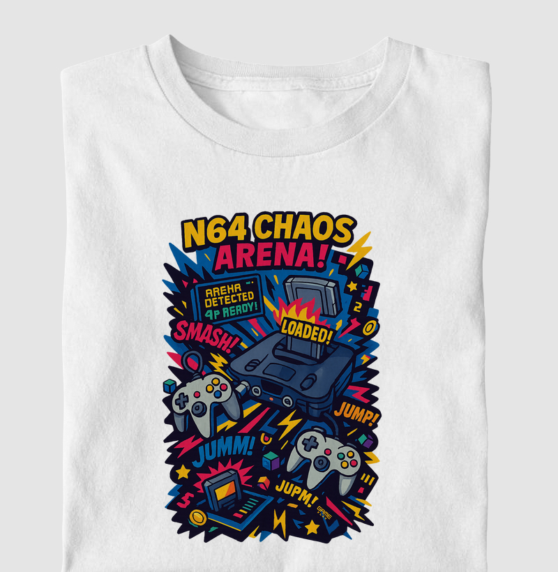 Console Vetor Nintendo 64 Chaos Arena