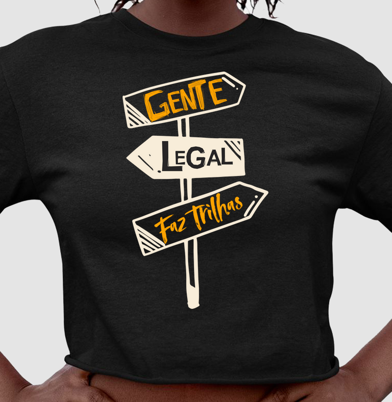 Placas de trilha para gente legal