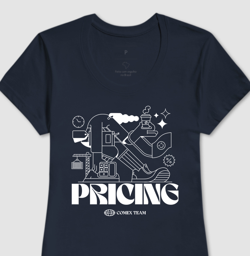 Camiseta Comex Team - Pricing