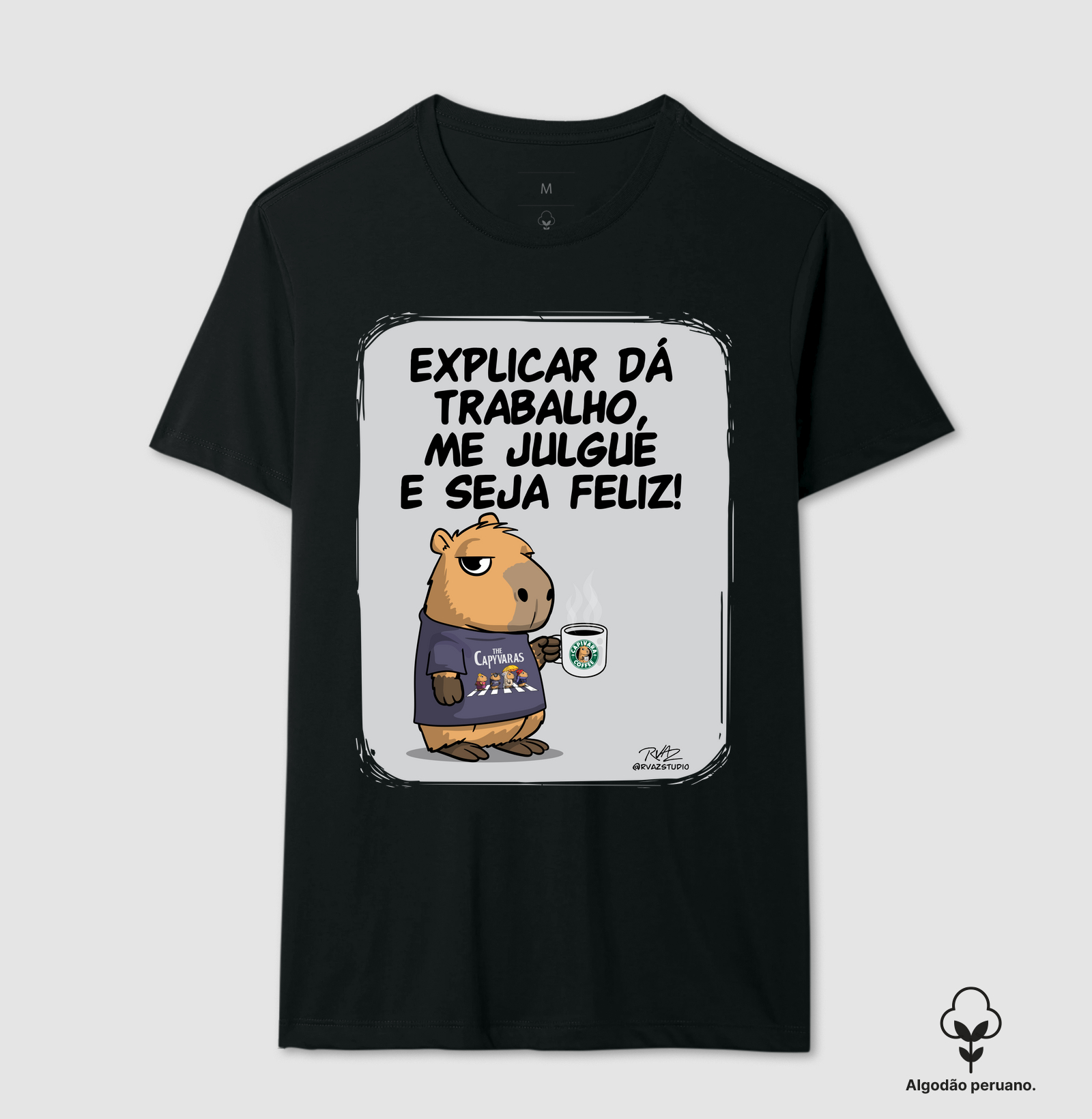 Camiseta Capivara me julgue