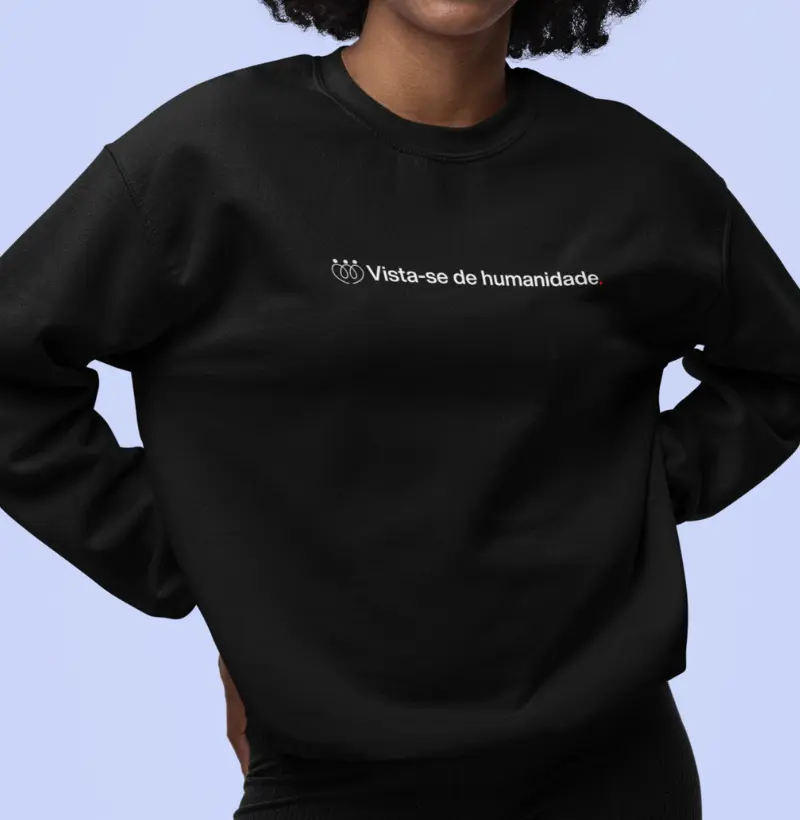 Vista-se de humanidade - minimalista
