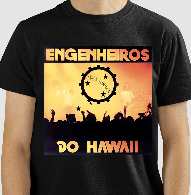 Camiseta Engenheiros Do Hawaii