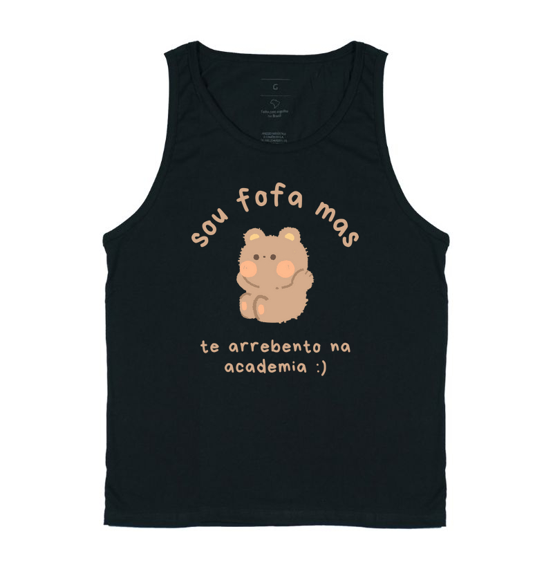 Sou fofa mas te arrebento na academia :)
