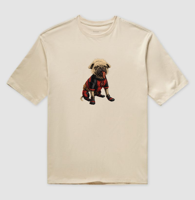 Camiseta Oversized Deadpool Melo
