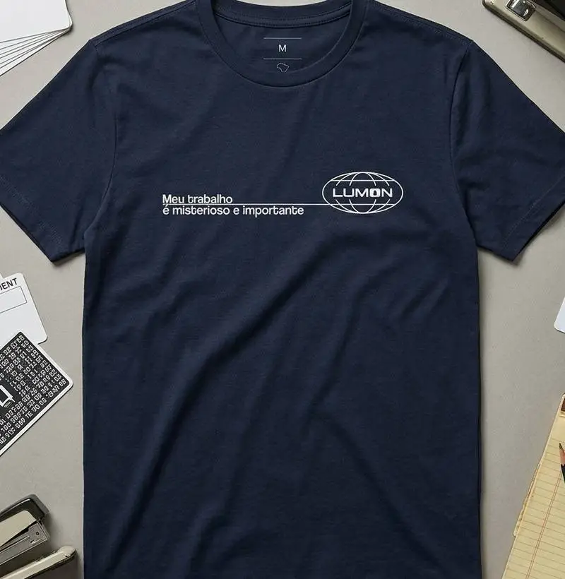 Meu trabalho é misterioso e importante