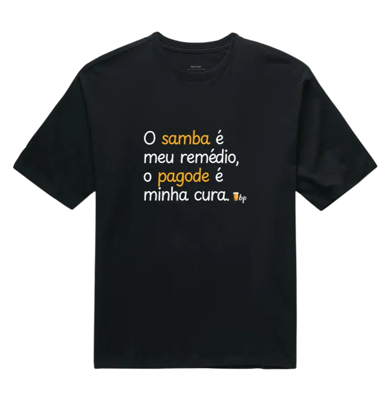 O samba é meu remédio, o pagode é minha cura