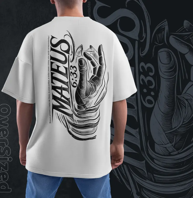 OverSized Mateus 6:33