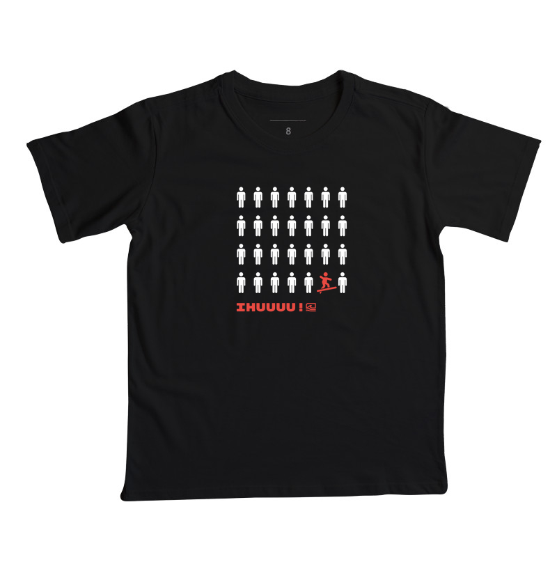 Camiseta Infantil "Quebrando o Padrão"