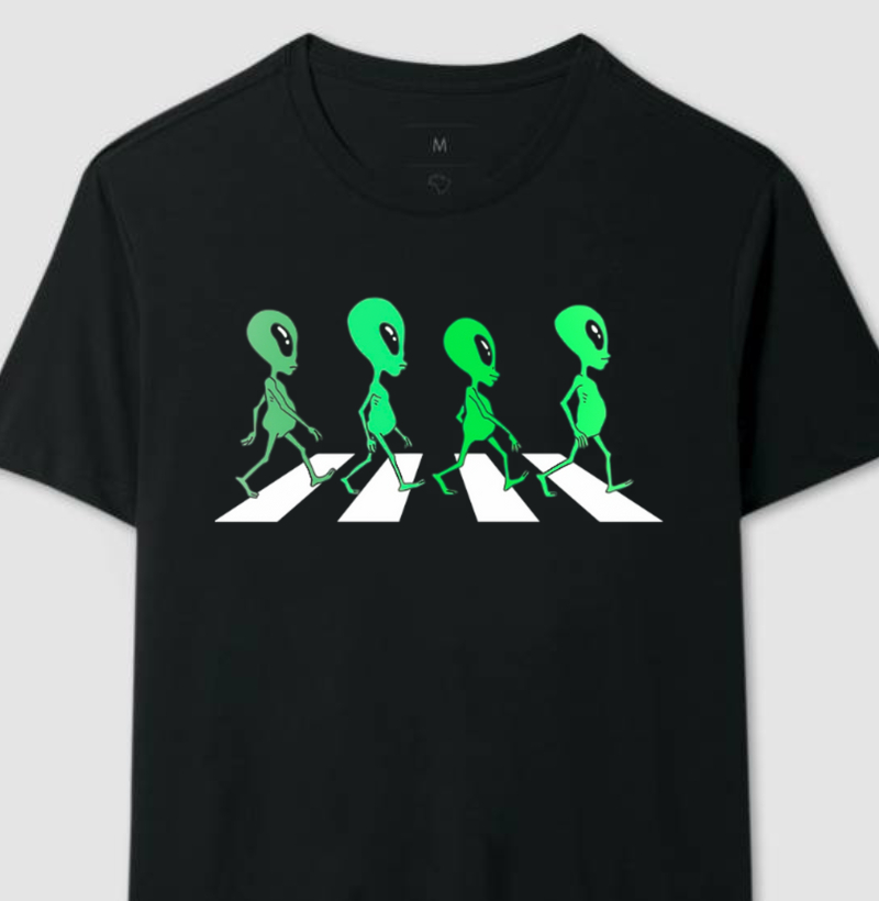 T-Shirt E.T ABBEY ROAD art