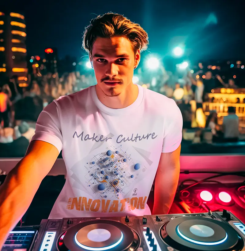 Estampa "Inovação Tech"