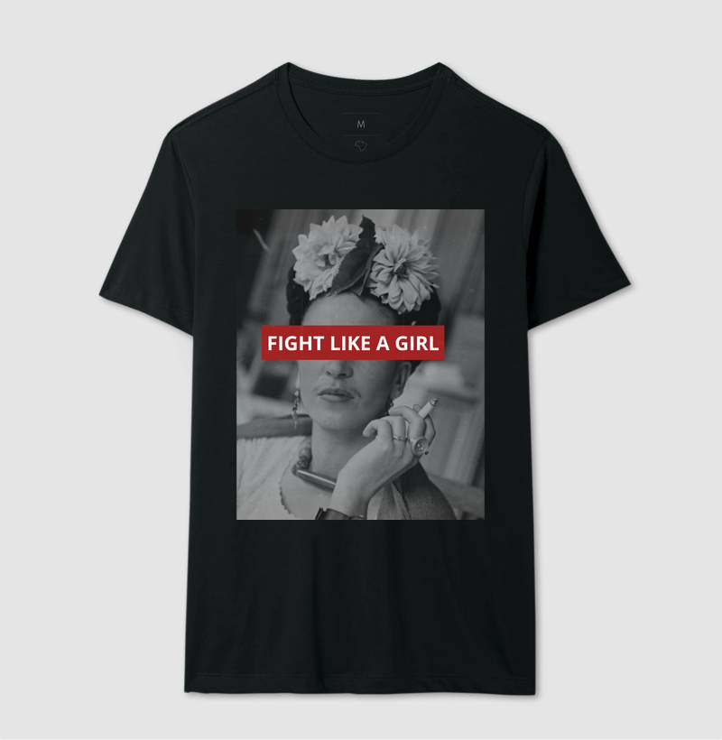 Camiseta Fight Like A Girl - Frida