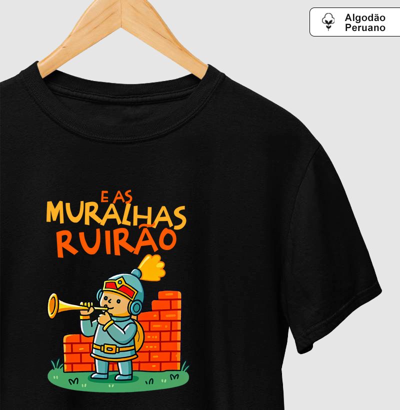 E as muralhas ruirão (vem com Josué lutar em Jericó)