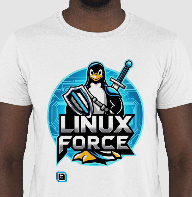 Camisa Linux Force - Guerreiro Pinguim
