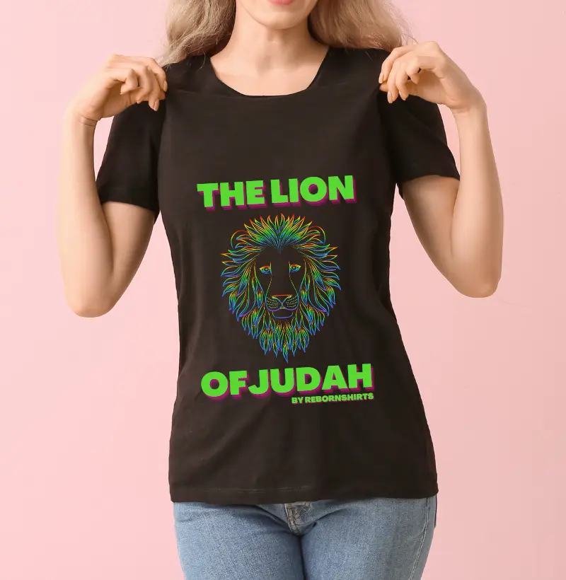 Camiseta The Lion of Judah Green