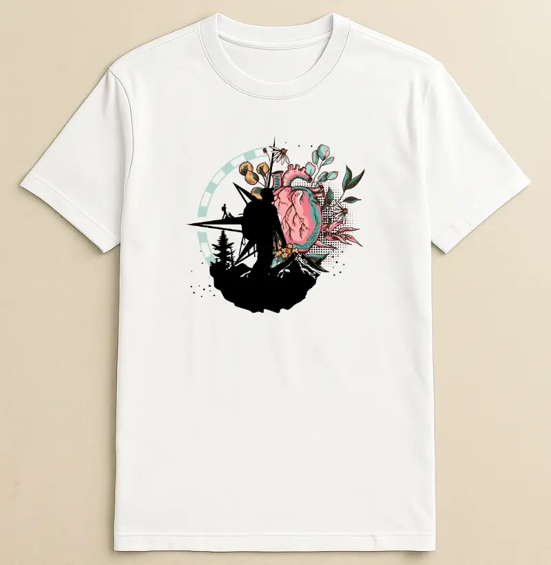 Camiseta Algodão Mochileiro
