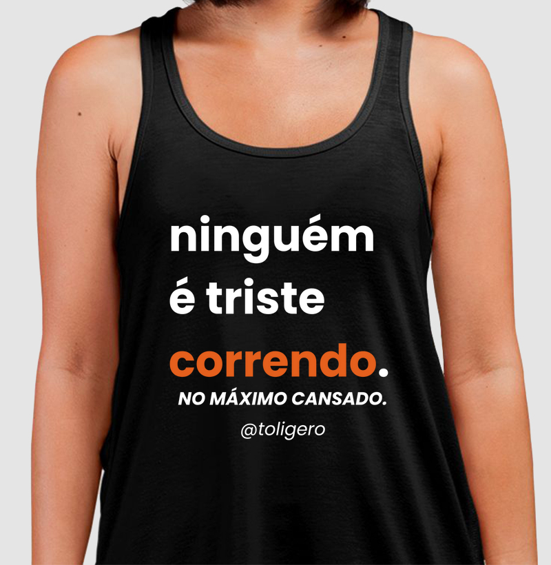 Ninguém é triste correndo
