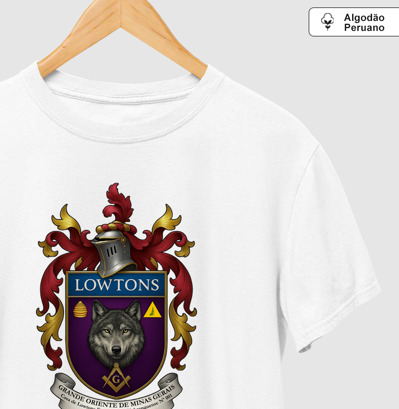 Camiseta Algodão Peruano Lowtons - Mr. GADU