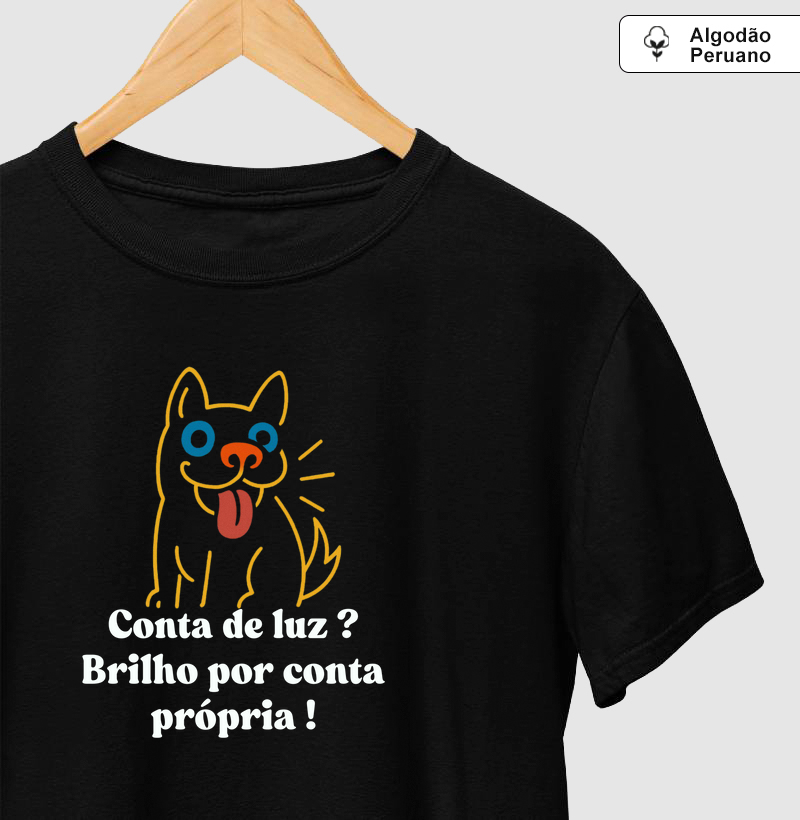 Conta de luz? Brilho por conta própria!