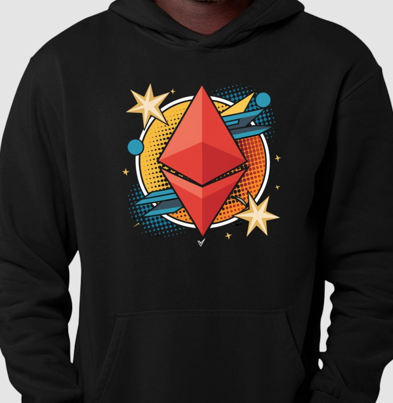 Moletom Hoodie Ethereum Pop Art