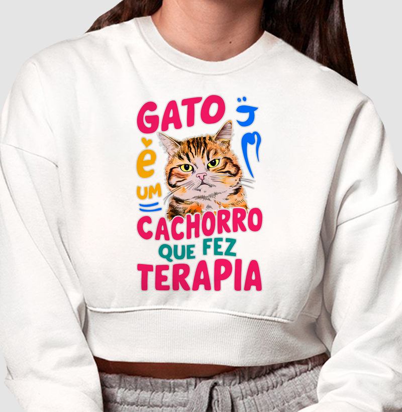 GATO TERAPIA - Camiseta Reserva.Ink Masc/Femin