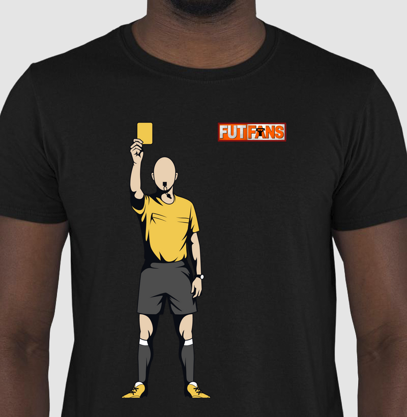 Cartão Amarelo: A Lei do Jogo - Camiseta Exclusiva