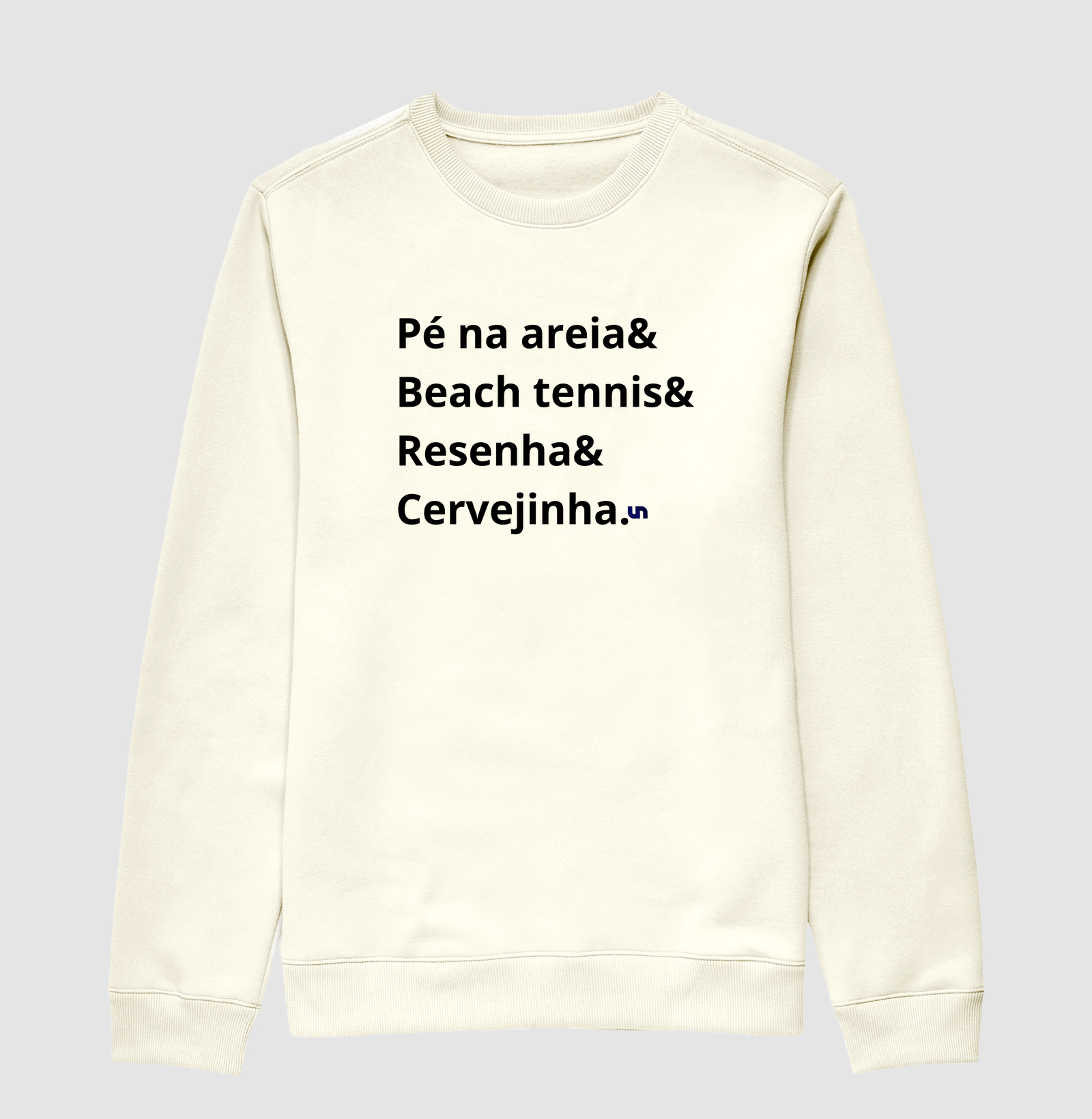 Pé na areia!