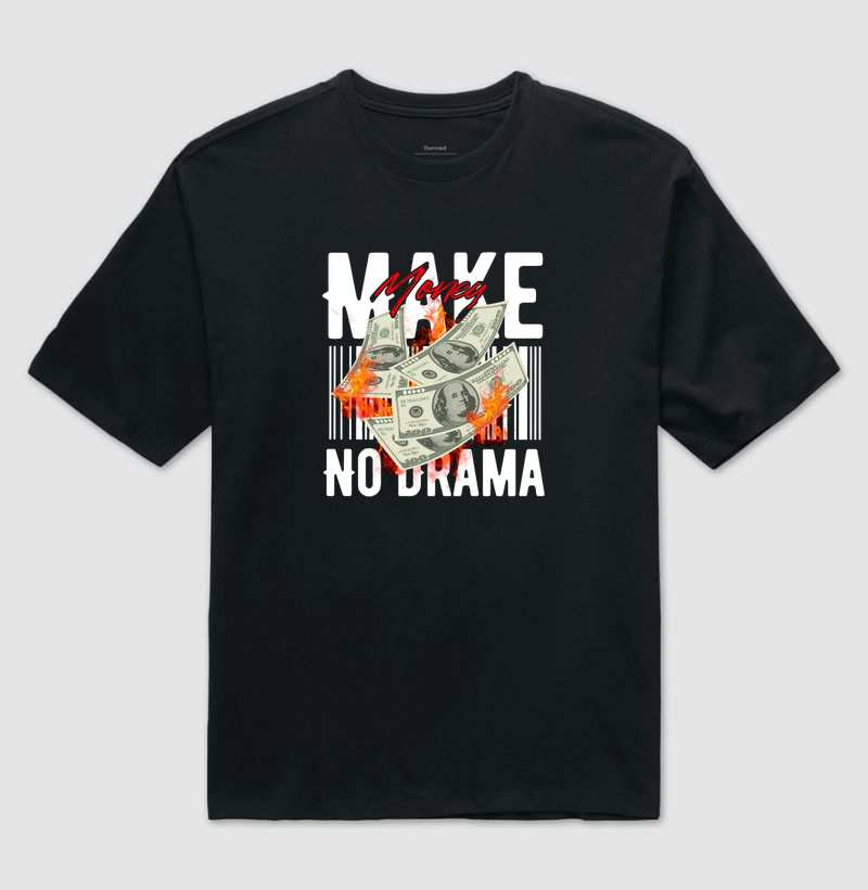 Camiseta Oversized No Drama